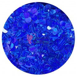 Decor pentru unghii NADP045LL Buline holografice LR12 Blue Marin 